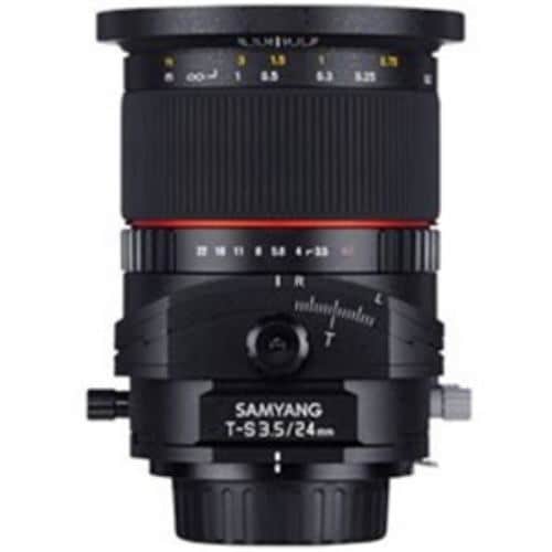 SAMYANG 交換レンズ T-S 24mm F3.5 ED AS UMC TILT-SHIFT フルサイズ対応【キヤノンEF-Mマウント】