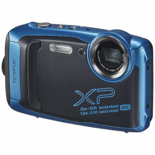 富士フイルム　FFX-XP140SB　XP140　コンパクトデジタルカメラ　FinePix（ファインピックス）　スカイブルー