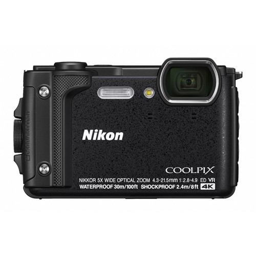 デジタルカメラ　ニコン　Nikon　W300BK　COOLPIX　ブラック　デジカメ　防水