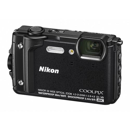 デジタルカメラ　ニコン　Nikon　W300BK　COOLPIX　ブラック　デジカメ　防水