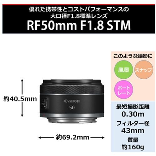 RF50mm F1.8 STM ＋ アクセサリー各種