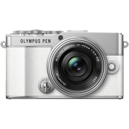 オリンパス PEN E-P7・14-42mm EZレンズキット ミラーレス一眼カメラ PEN ホワイト