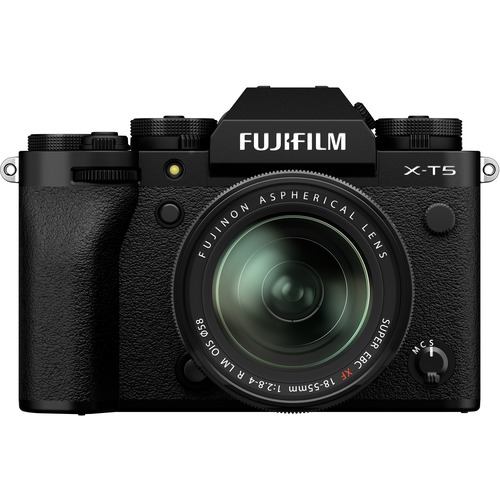 富士フイルム FX-T5LK-1855-B ミラーレスカメラ Xシリーズ ブラック FXT5LK1855B