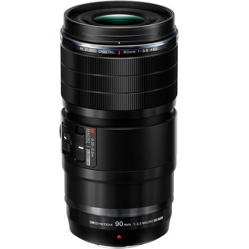 OMデジタルソリューションズ ED 90mm F3.5 MACRO IS PRO BLK 交換レンズ ブラック