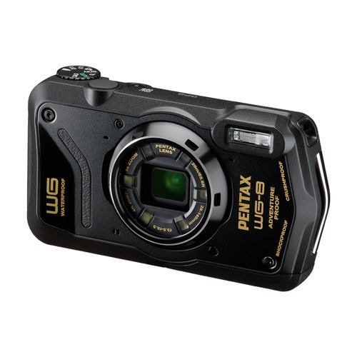 PENTAX WG-8 BLACK コンパクトデジタルカメラ 防水 防塵 耐衝撃 ブラック | ヤマダウェブコム