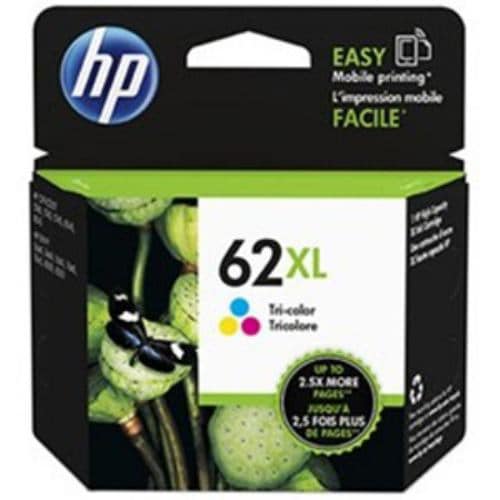 インク HP 純正 カートリッジ ヒューレットパッカード C2P07AA インクカートリッジ HP62XL （3色カラー 増量）