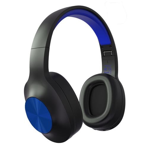 ヘッドホン レノボ Bluetooth   HD116BL Bluetooth５.0対応 ワイヤレスヘッドホン ブルー