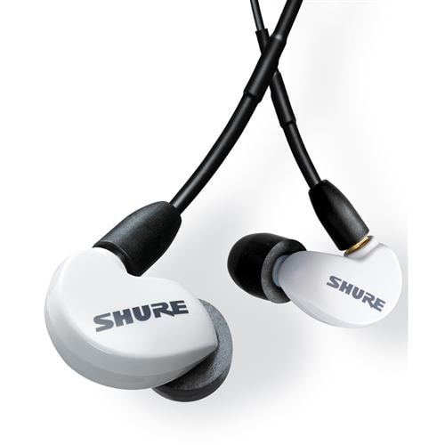 SHURE SE215DYWH+UNI-A マイク付きイヤホン AONIC215