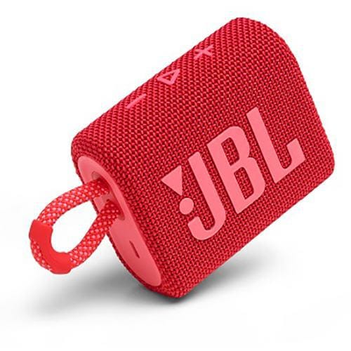 JBL GO3 Bluetoothスピーカー USB C充電/IP67防塵防水/パッシブラジエーター搭載/連続音楽再生最大5時間/2020年モデル  JBLGO3RED レッド