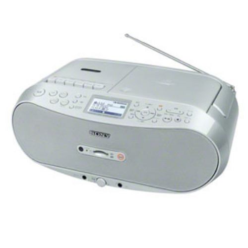 ソニー　CDラジオカセットコーダー　(シルバー)　CFD-RS501-C