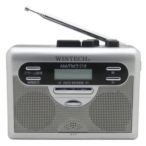 WINTECH PCT-11R ラジオ付テープレコーダー