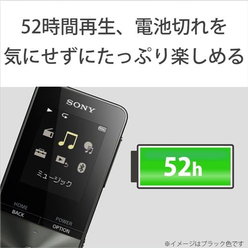 ソニー NW-S313-B ウォークマン Sシリーズ[メモリータイプ] 4GB 