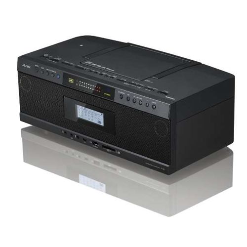 CDラジオ　東芝　CD　ラジオ　Bluetooth　TY-AH1(K)　【ハイレゾ音源対応】　「Aurex（オーレックス）」　SD／USB／CDラジオ　ブラック
