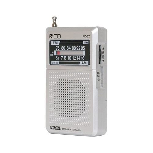 ミヨシ RD-02／SL ワイドＦＭ対応 ポケットラジオ