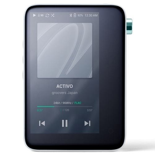 ACTIVO ACTIVO-CT10-WHT ハイレゾ音源対応 デジタルオーディオプレーヤー 16GB クールホワイト