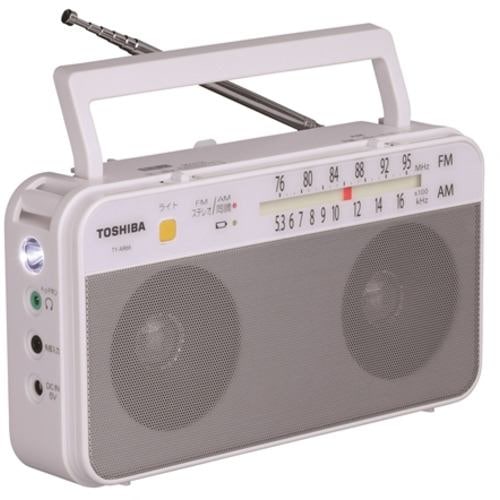 東芝 TY-AR66-W FM／AMラジオ ホワイト