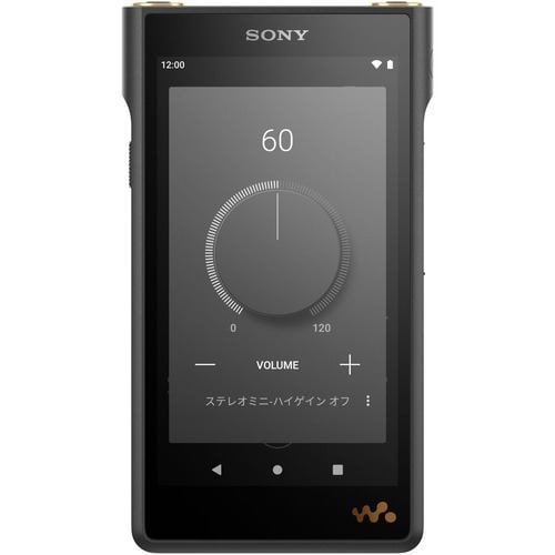 ソニー NW-WM1AM2 ハイレゾ音源対応ウォークマン WM1シリーズ Signature Series 128GB ブラック