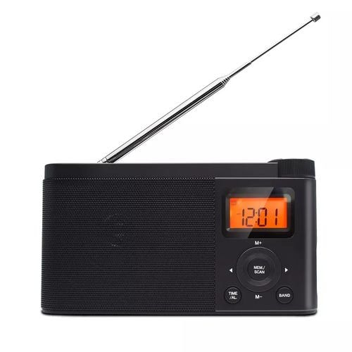 明珍 MTDR17 AM／FM 卓上置き型 デジタルラジオ mlabs ブラック