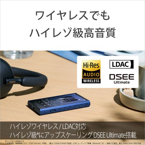SONY ウォークマン NW-Ａ307 ハイレゾ音源 Android12 - ポータブル