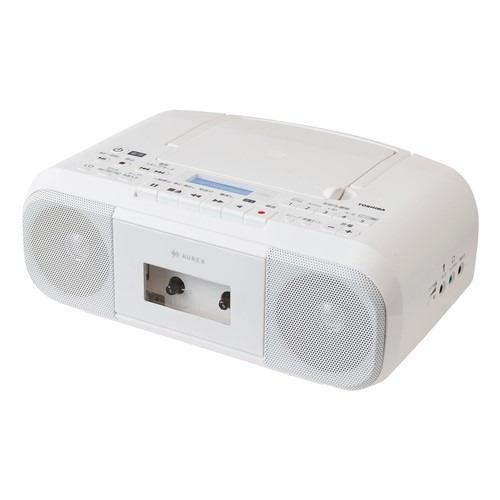 ステイヤー ST-RC01WH AM／FMラジオ カセットテープレコーダー ホワイト | ヤマダウェブコム