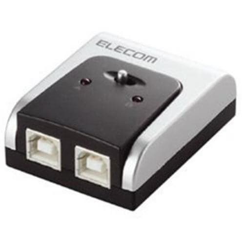 切替器 エレコム USB U2SW-T2 USB 2.0／1.1準拠 USB切替器