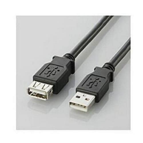 エレコム U2C-E10BK USB2.0延長ケーブル(A-A延長タイプ) 1.0m