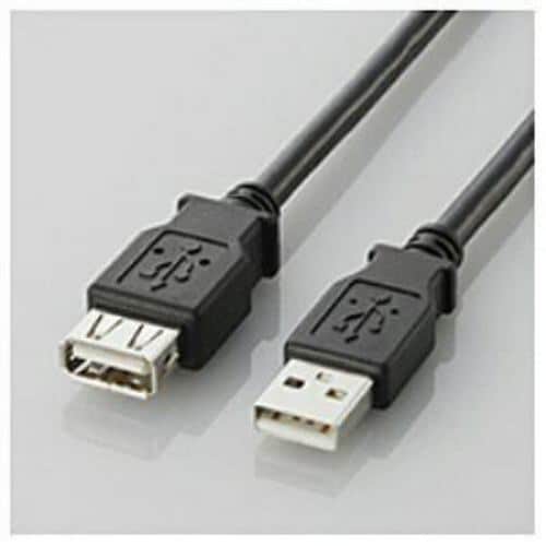 エレコム U2C-E15BK USB2.0延長ケーブル(A-A延長タイプ) 1.5m