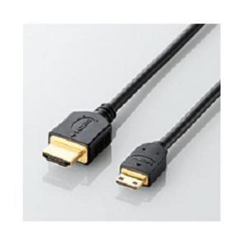エレコム CAC-HD14EM15BK PC向けイーサネット対応 HIGHSPEED HDMI-Miniケーブル 1.5ｍ