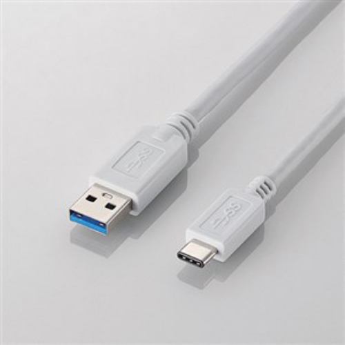 エレコム USB3.1ケーブル(A-TypeC) ホワイト 2.0m USB3-APAC20WH