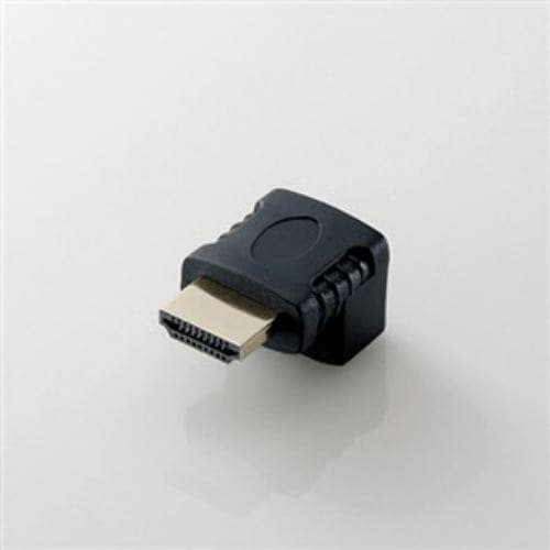 エレコム AD-HDAAB02BK 値引きする 正規店 HDMI タイプA-タイプA 下向き L字型アダプタ