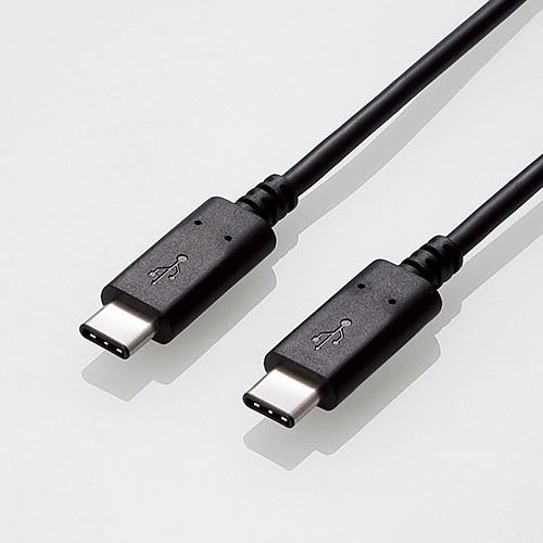 エレコム USB2.0ケーブル(Type-C-TypeC) 1.0m U2C-CC5P10NBK