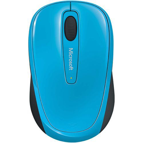 マイクロソフト Wireless Mobile Mouse 3500 Cyan Blue Refresh GMF-00420