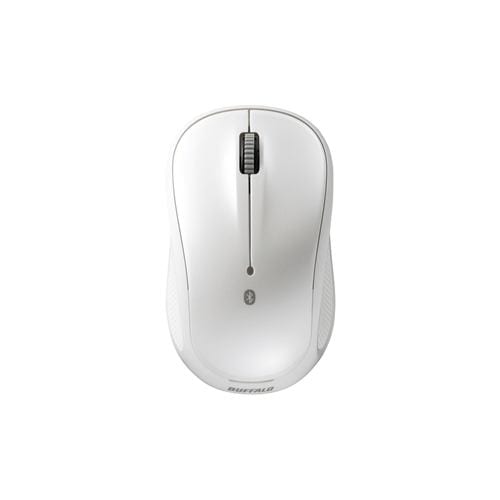マウス バッファロー Bluetooth 無線 ワイヤレス BSMBB100WH Bluetooth&3.0対応 BlueLED光学式マウス 静音／3ボタン ホワイト