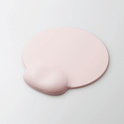 エレコム MP-DG01PN リストレスト付きマウスパッド“dimp gel” ピンク