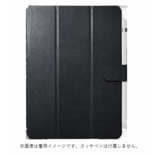 バッファロー BSIPD19102CL3BK iPad 10.2インチ用 ３アングルレザーケース ブラック