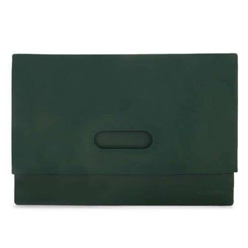 アーキサイト AM-PBCL-GN MOBO Laptop Case CLUTCH クラッチバッグ ノートパソコン タブレット 13.3インチまで PUレザー 合成皮革 グリーン