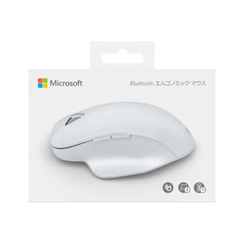 マイクロソフト Microsoft Bluetooth Ergonomic Mouse Glacier 222