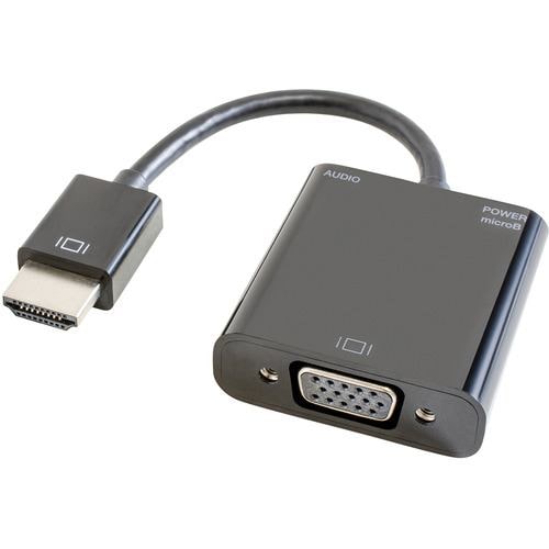 ゴッパ GP-HDV15H／K HDMI-VGA変換アダプタ 15cm ブラック