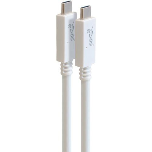 ゴッパ GP-CCU325A05M／W USB3.2 Gen2×2 Power Delivery対応 TypeCケーブル 0.5m ホワイト