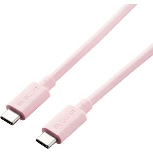 エレコム USB4-APCC5P08PN USB4ケーブル C-Cタイプ 0.8m ピンク