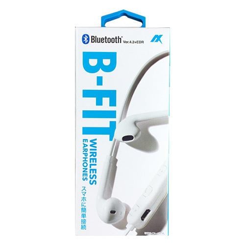 アクセス AH-BT59WH Bluetooth対応 ワイヤレスイヤホン ホワイト