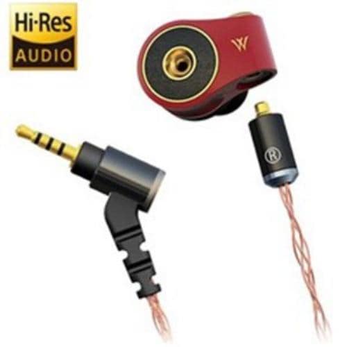 RADIUS HP-TWF42R ハイレゾ音源対応 カナル型イヤホン リケーブル対応 1.2mコード