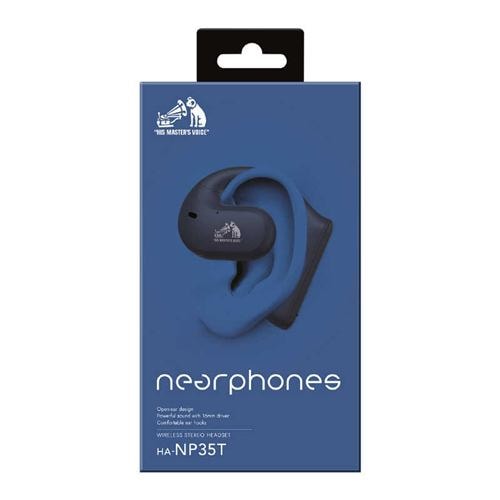 Victor HA-NP35T-A 完全ワイヤレスイヤホン nearphones ブルーHANP35TA 