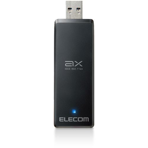 エレコム WDC-X1201DU3-B 無線LAN子機／11ax／Wi-Fi6／USB3.0 ...