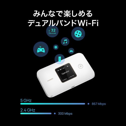 HUAWEI ファーウェイ Mobile WiFi 3 E5785-320A モバイルルーター ...