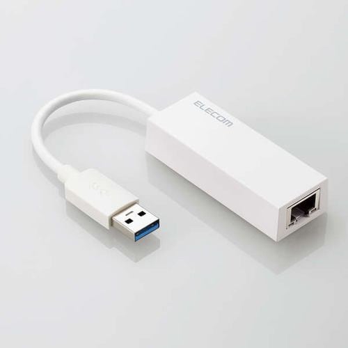 エレコム EDC-GUA3V2-W USB-Aコネクター 1Gbps 有線LANアダプター EDCGUA3V2W