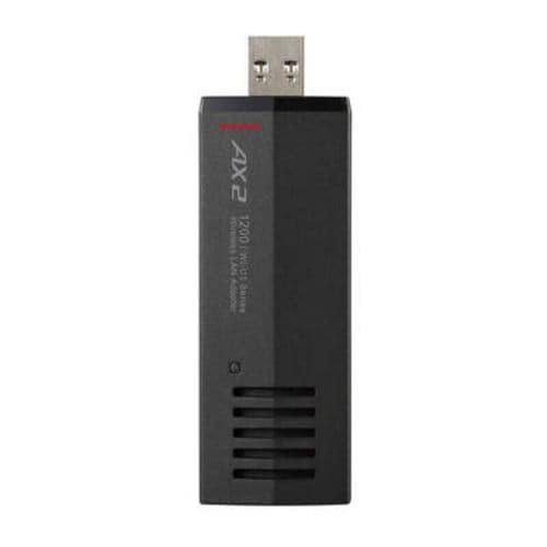 エレコム WDC-X1201DU3-B 無線LAN子機／11ax／Wi-Fi6／USB3.0 