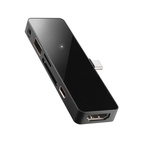 エレコム LHB-PAPP6U3 iPad用 USB Type-C 6in1 一体型ドッキングステーション