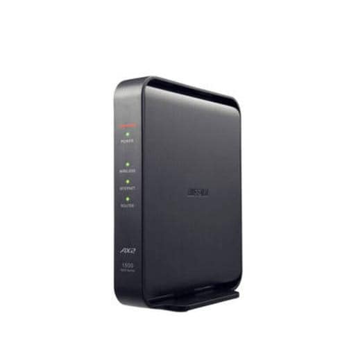 BUFFALO WSR-1500AX2L Wi-Fiルーター AirStation エントリーモデル Wi-Fi 6(ax) IPv6対応 ブラック