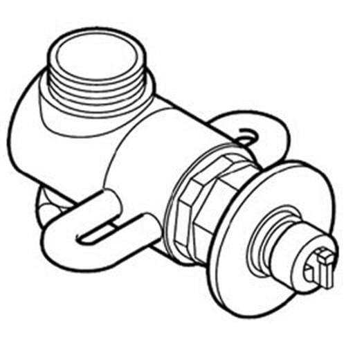 パナソニック CB-F6 食器洗い乾燥機用分岐水栓 自在分岐コック/単水栓デッキタイプ用 CBF6